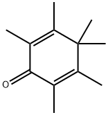 HEXAMETYLCYCLOHEXA-2,5-DIENONE 结构式