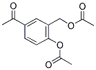 3-ACETOXYMETHYL-4-ACETOXYACETOPHENONE 结构式