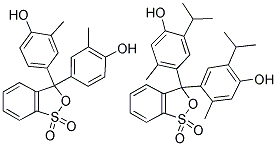 CRESOL RED-THYMOL BLUE 结构式