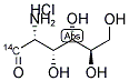 D-GLUCOSAMINE HYDROCHLORIDE, [1-14C]- 结构式