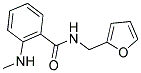 N-Furan-2-ylmethyl-2-methylamino-benzamide 结构式