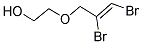 2-[(2,3-DIBROMOALLYL)OXY]ETHAN-1-OL 结构式