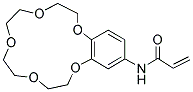4-Acryloylamidobenzo-15-crown-5 结构式