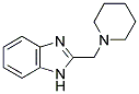 2-(PIPERIDIN-1-YLMETHYL)-1H-BENZIMIDAZOLE 结构式