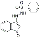 3-(2-((4-METHYLPHENYL)SULFONYL)HYDRAZINO)INDEN-1-ONE 结构式