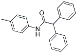 2,2-DIPHENYL-N-P-TOLYL-ACETAMIDE 结构式