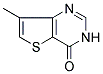 7-Methylthieno[3,2-d]pyrimidin-4(3H)-one 结构式