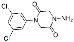 1-Amino-4-(3,5-dichlorophenyl)piperazine-2,5-dione 结构式