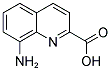 8-AMINO-QUINOLINE-2-CARBOXYLIC ACID 结构式