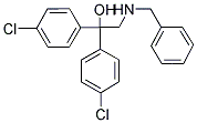 2-(BENZYLAMINO)-1,1-BIS(4-CHLOROPHENYL)-1-ETHANOL 结构式