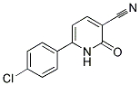 6-(4-CHLOROPHENYL)-2-OXO-1,2-DIHYDRO-3-PYRIDINECARBONITRILE 结构式