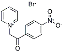 1-[2-(4-硝基苯基)-2-氧代乙基]吡啶-1-溴化鎓 结构式