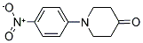 1-(4-NITROPHENYL)TETRAHYDRO-4(1H)-PYRIDINONE 结构式