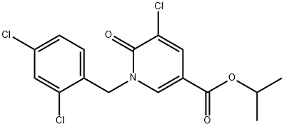 ISOPROPYL 5-CHLORO-1-(2,4-DICHLOROBENZYL)-6-OXO-1,6-DIHYDRO-3-PYRIDINECARBOXYLATE