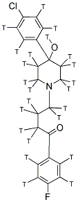 HALOPERIDOL, [3H(G)]- 结构式