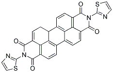 N,N'-DI(1,3-THIAZOLE-2-YL)-PERYLENTETRACARBONIC ACID, DIAMIDE 结构式