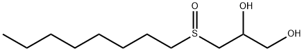 N-OCTYL-RAC-2,3-DIOXYPROPYLSULFOXIDE 结构式