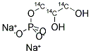 L-GLYCEROL-3-PHOSPHATE, [U-14C] DISODIUM SALT 结构式