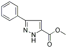 METHYL 3-PHENYL-1H-PYRAZOLE-5-CARBOXYLATE 结构式