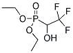 DIETHYL (2,2,2-TRIFLUORO-1-HYDROXYETHYL)PHOSPHONATE 结构式