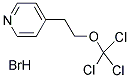 4-[2-(TRICHLOROMETHOXY)ETHYL]PYRIDINE HYDROBROMIDE 结构式