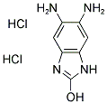 5,6-DIAMINO-2-HYDROXYBENZIMIDAZOLE, DIHYDROCHLORIDE 结构式