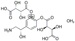 L-ARTERENOL-D-BITARTRATE MONOHYDRATE 结构式
