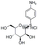 4-AMINOPHENYL BETA-D-THIOMANNOPYRANOSIDE HYDROCHLORIDE 结构式