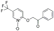 2-(2-OXO-2-PHENYLETHOXY)-5-(TRIFLUOROMETHYL)PYRIDINIUM-1-OLATE 结构式