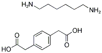 HEXAMETHYLENE DIAMMONIUM BISPHENYLENE-1,4-ACETATE 结构式