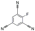 2-FLUOROBENZENE-1,3,5-TRICARBONITRILE 结构式