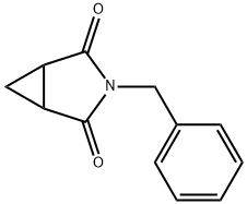 3-BENZYL-3-AZABICYCLO[3.1.0]HEXANE-2,4-DIONE 结构式