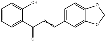 3-(苯并[D][1,3]二氧戊环-5-基)-1-(2-羟基苯基)丙-2-烯-1-酮 结构式