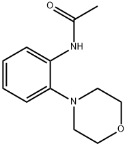 N-(2-MORPHOLINOPHENYL)ACETAMIDE 结构式