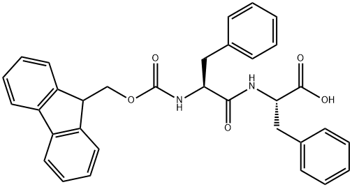 (S)-2-((S)-2-((((9H-Fluoren-9-yl)methoxy)carbonyl)amino)-3-phenylpropanamido)-3-phenylpropanoic acid