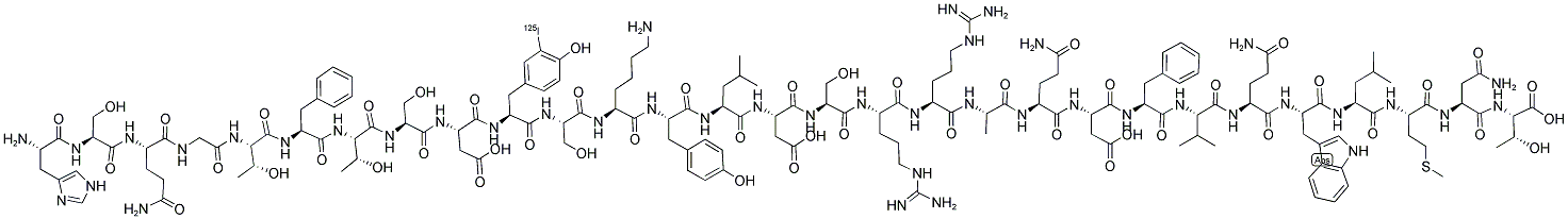 GLUCAGON, [125I]- 结构式