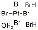 Bromoplatinic acid hydrate 结构式