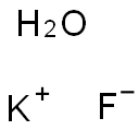 POTASSIUM FLUORIDE HYDRATE 结构式