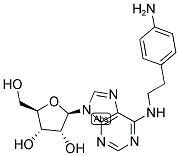 N6-2-(4-AMINOPHENYL)ETHYL-ADENOSINE 结构式
