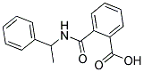 N-(1-PHENYL-ETHYL)-PHTHALAMIC ACID 结构式