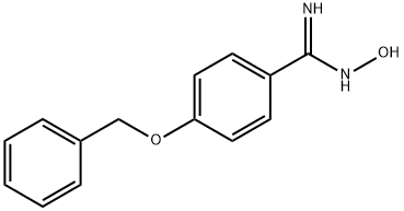 4-(苄氧基)-N'-羟基苯-1-甲脒 结构式