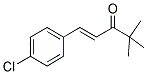 1-(4-CHLOROPHENYL)-4,4-DIMETHYLPENT-1-EN-3-ONE 结构式