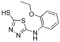 5-(2-Ethoxy-phenylamino)-[1,3,4]thiadiazole-2-thiol 结构式