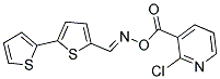 O-(2-CHLORONICOTINOYL) 5-(THIEN-2-YL)THIOPHEN-2-ALDOXIME 结构式