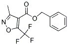 BENZYL 3-METHYL-5-(TRIFLUOROMETHYL)ISOXAZOLE-4-CARBOXYLATE 结构式