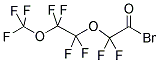 NONAFLUORO-3,6-DIOXAHEPTANOYL BROMIDE 结构式