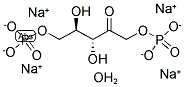 D-RIBULOSE 1,5-DIPHOSPHATE SODIUM SALT: HYDRATE 结构式