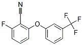 6-FLUORO-2-(3-(TRIFLUOROMETHYL)PHENOXY)BENZENECARBONITRILE 结构式