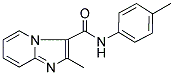 2-METHYL-N-(4-METHYLPHENYL)IMIDAZO[1,2-A]PYRIDINE-3-CARBOXAMIDE 结构式