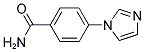 4-(1H-Imidazol-1-yl)benzenecarboxamide 结构式